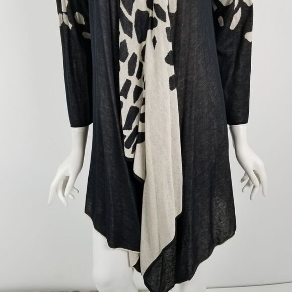 St John Waterfall Open Front Cardigan Sweater XS - Picture 3 of 6